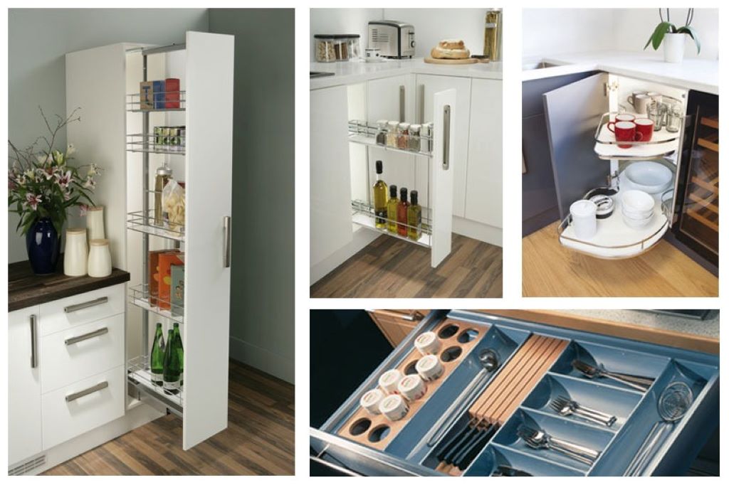 How can I create more storage in a tiny kitchen?