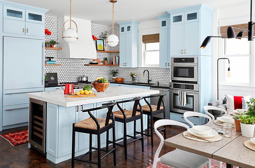 What are the most popular kitchen design trends in 2025